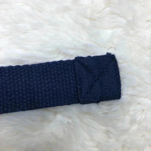 Polo By Ralph Lauren Navy Blue Cloth Belt Size 18M - Picture 8 of 9